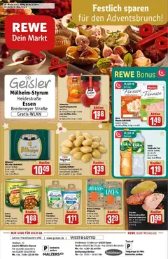 Rewe prospekt Mülheim An Der Ruhr	 ab 23.11.2025 gültig
