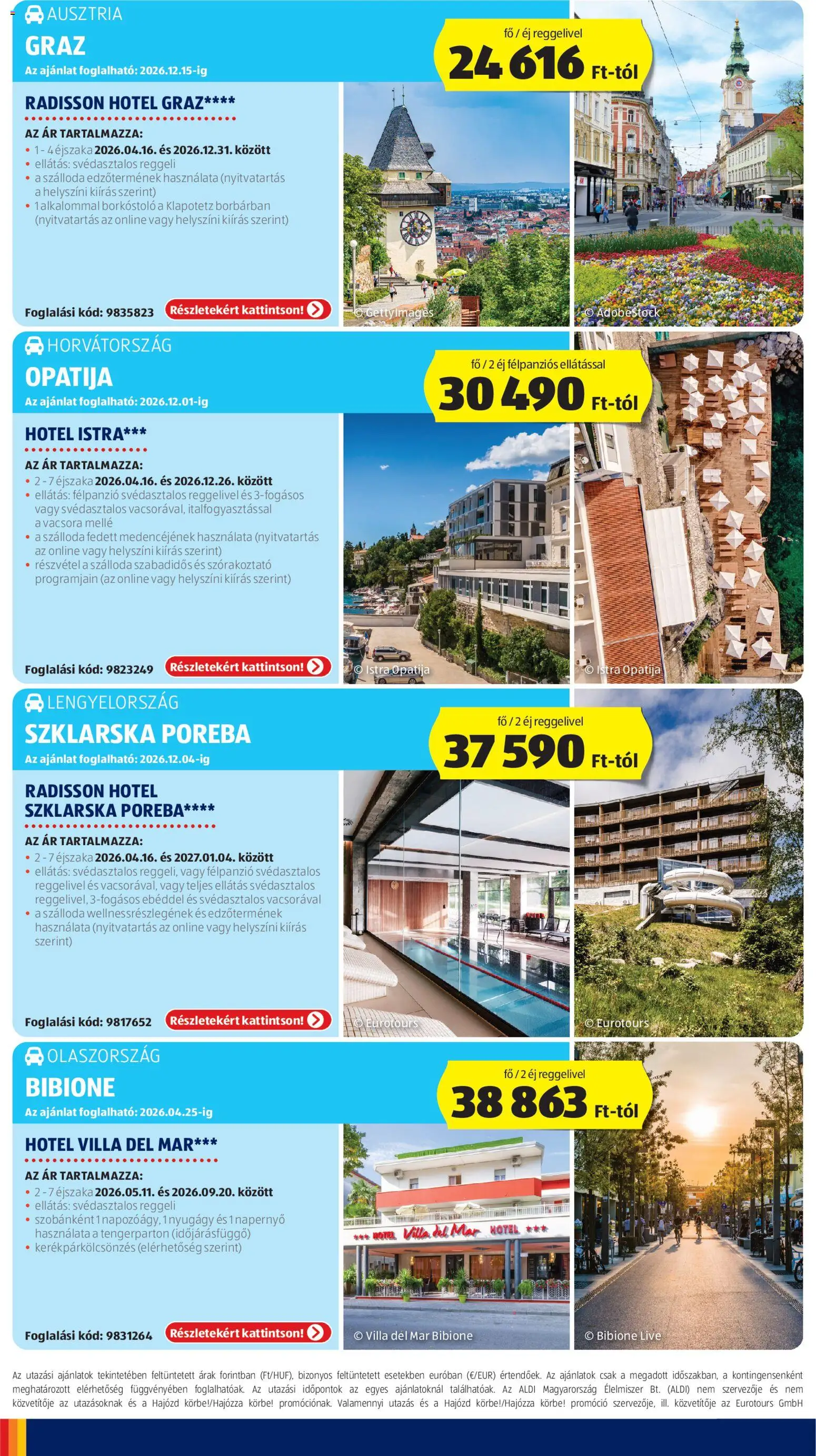 Aldi akciós ujság - amely érvényes a következő dátumtól: 16.04.2026 | Oldal: 2 | Termékek: Nyugágy, Napernyő