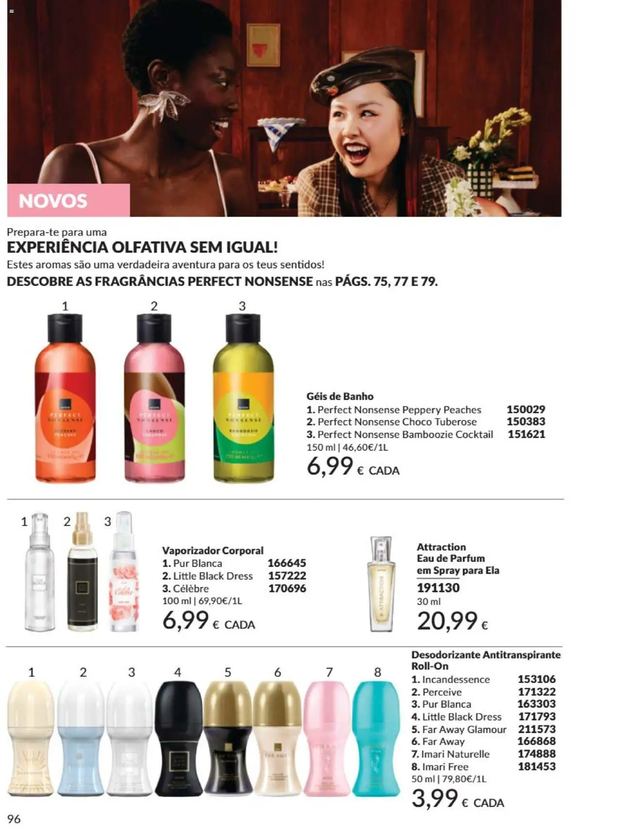Catálogo Avon Campanha 6 │ válido de 01.06.2025 | Página: 96 | Produtos: Desodorizante, Antitranspirante, Banho