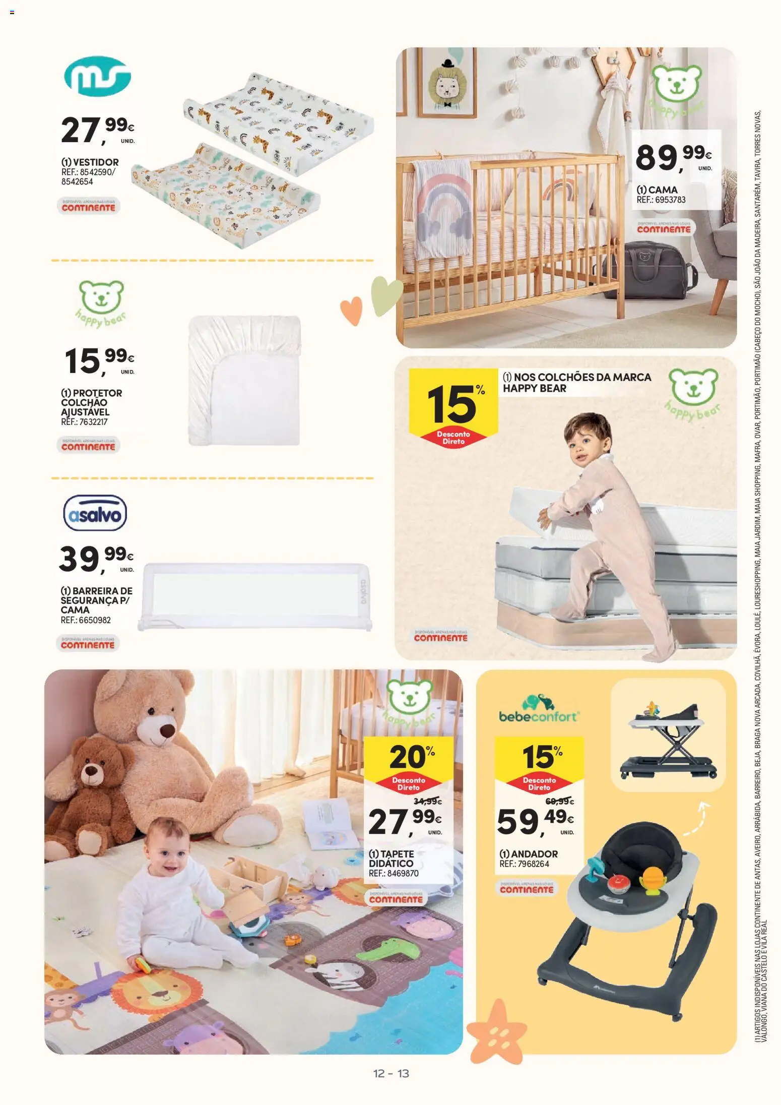 Continente - Bebé │ válido de 13.01.2026 | Página: 13 | Produtos: Colchões, Cama, Colchão, Tapete