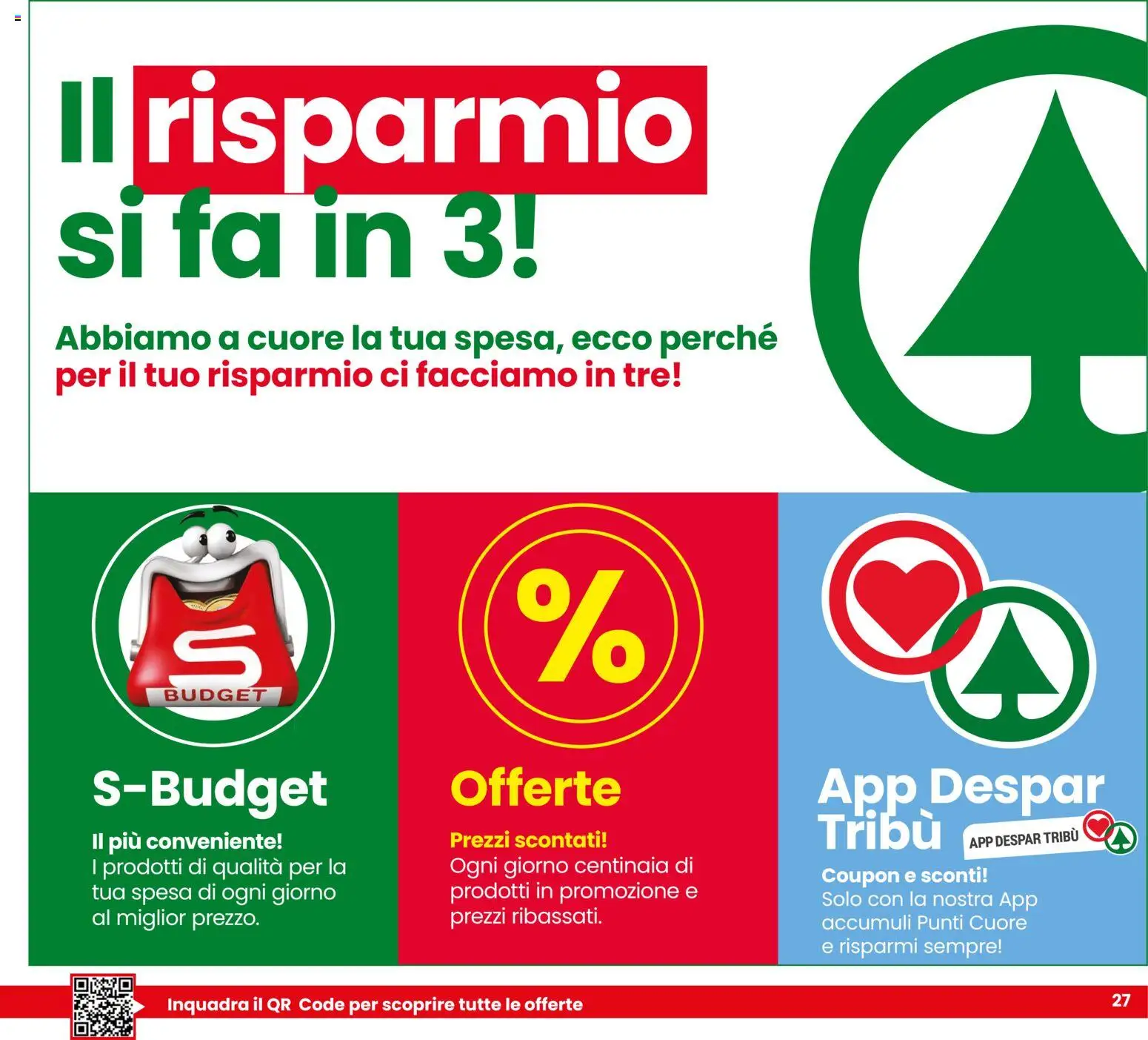 Volantino Despar del 18.12.2025 | Pagina: 27