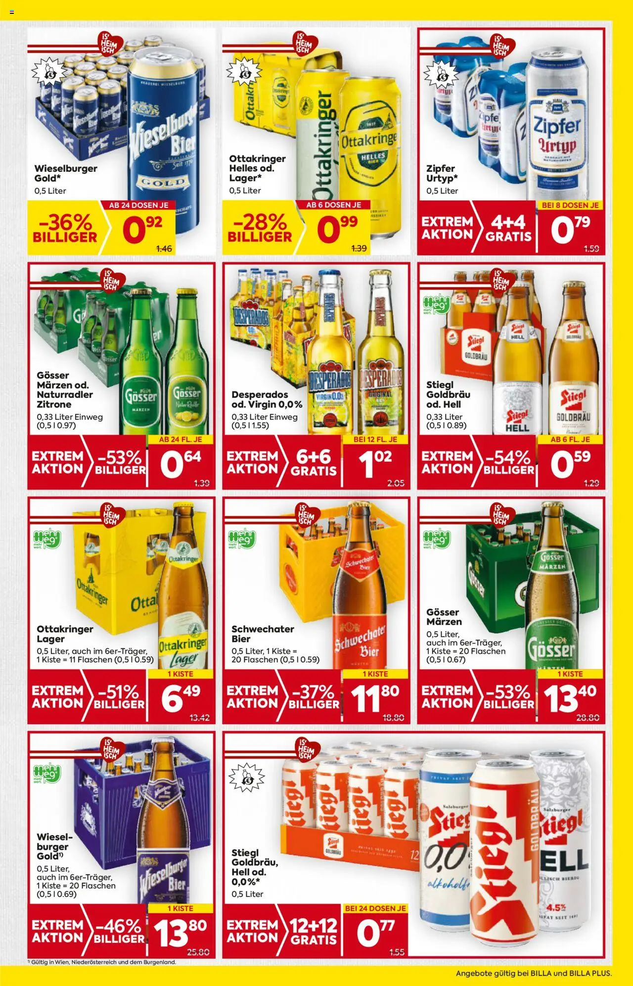Billa AT akciós ujság - amely érvényes a következő dátumtól: 09.10.2025 | Oldal: 17 | Termékek: Gösser