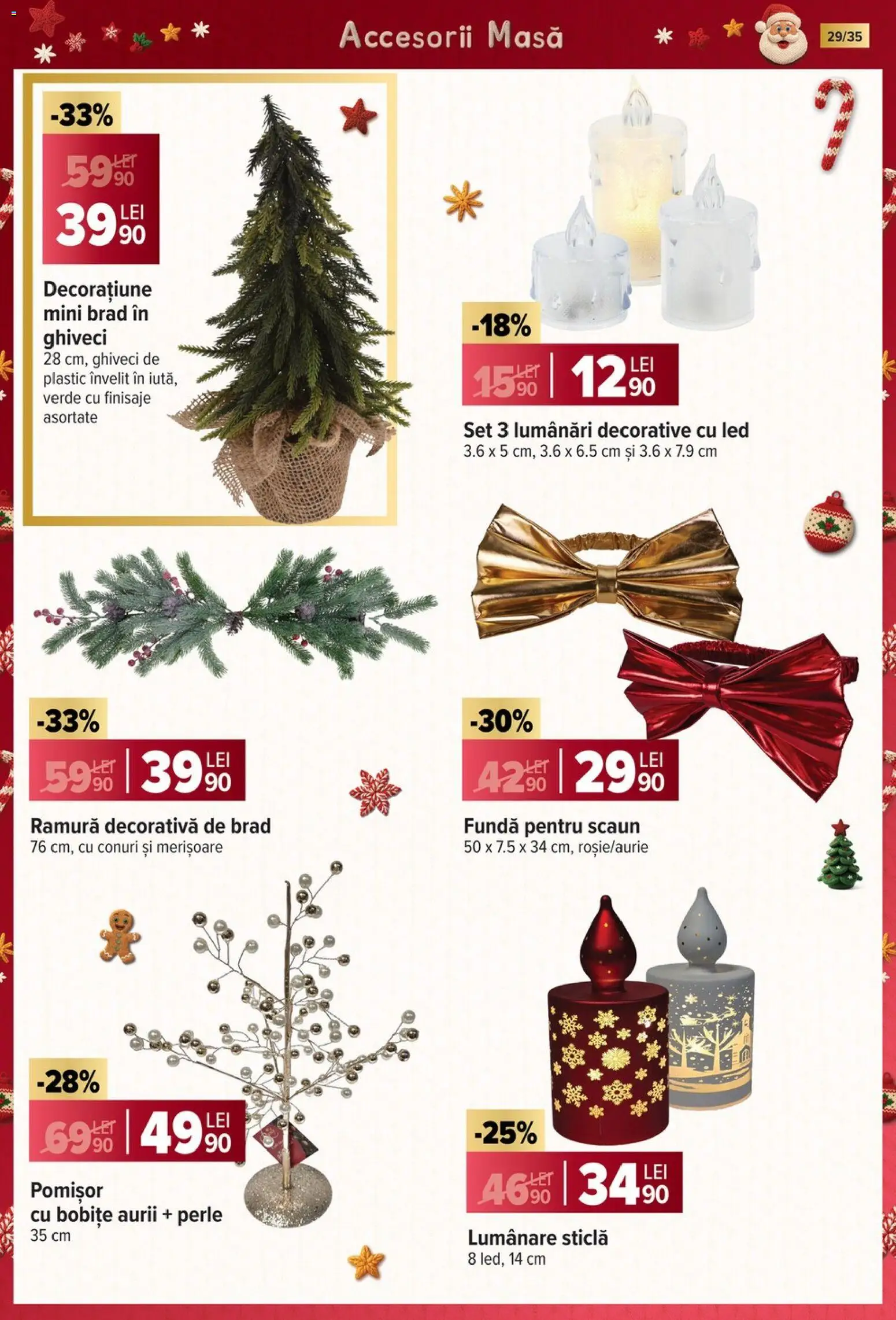 Noul catalog Carrefour – valabil de la 12.11.2025 | Pagină: 29 | Produse: Scaun, Babak, Ghiveci, Lumânare