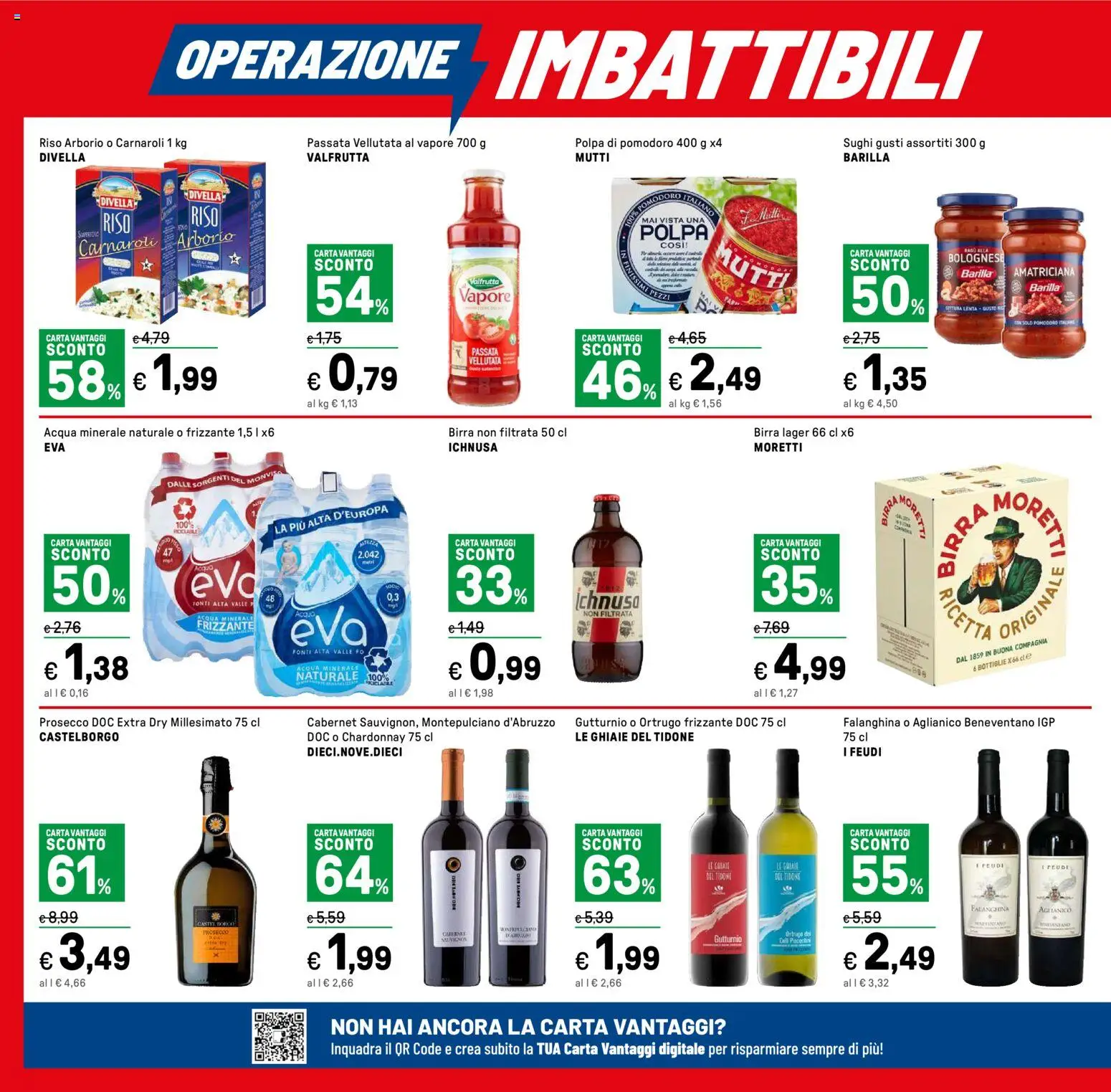 Volantino Iper del 07.01.2026 | Pagina: 4 | Prodotti: Riso Carnaroli, Birra, Riso, Mutti