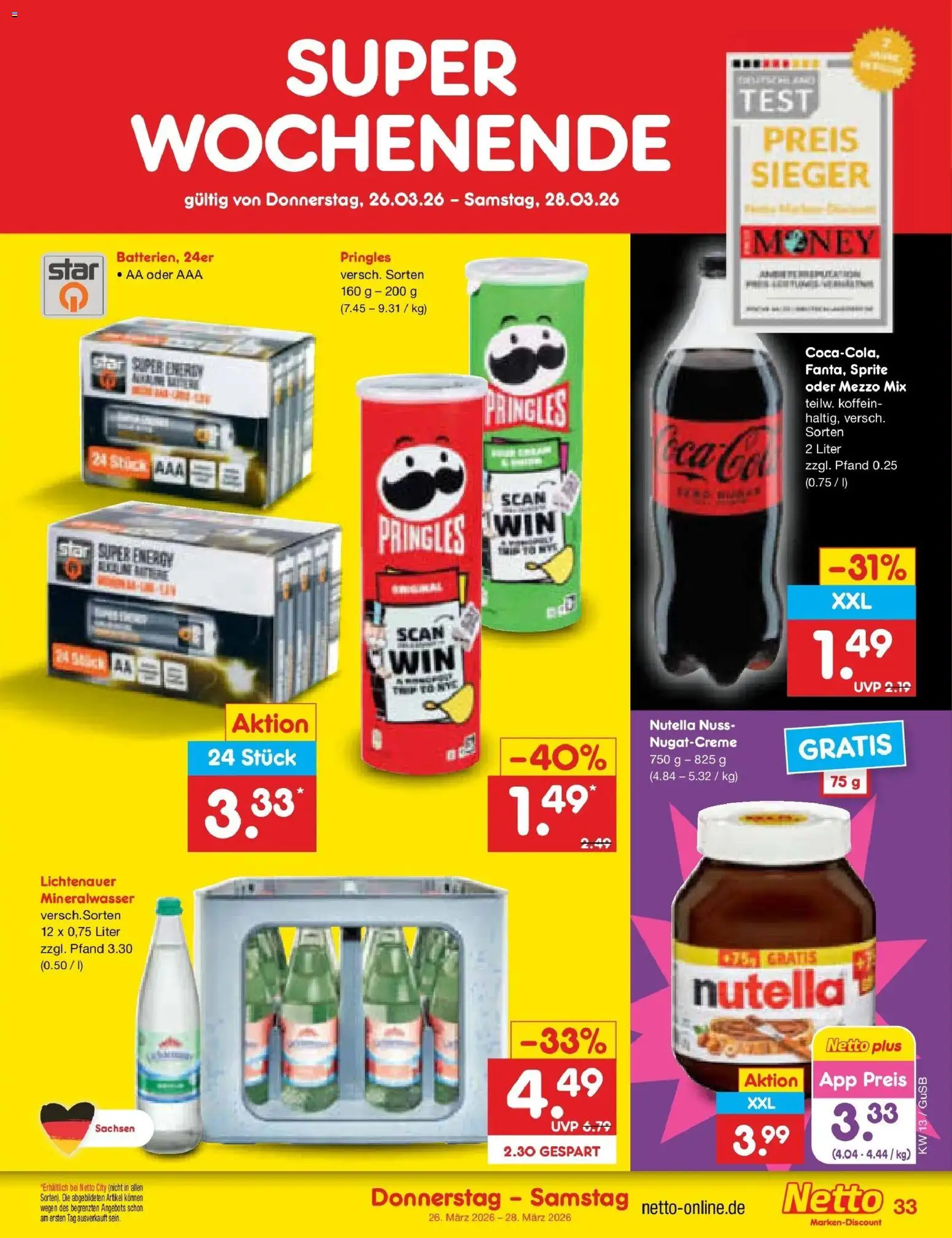 Netto Marken-Discount Prospekt Machern	 – gültig ab 23.03.2026 | Seite: 47 | Produkte: Mezzo mix, Sprite, Energy, Oder mezzo mix