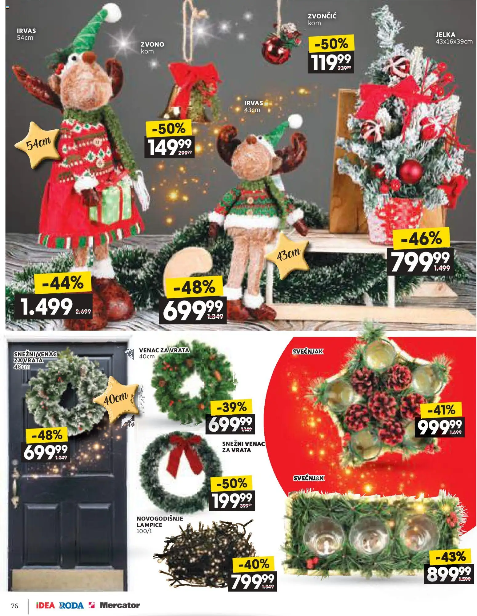 Idea katalog - važi od 11.12.2025 | Strana: 76 | Proizvode: Lampice, Vrata