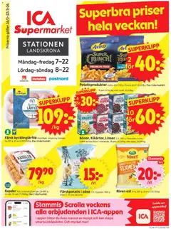 ICA Supermarket - Landskrona - Förhandsvisning av reklamblad från butik ICA Supermarket aktuell från 16.03.2026