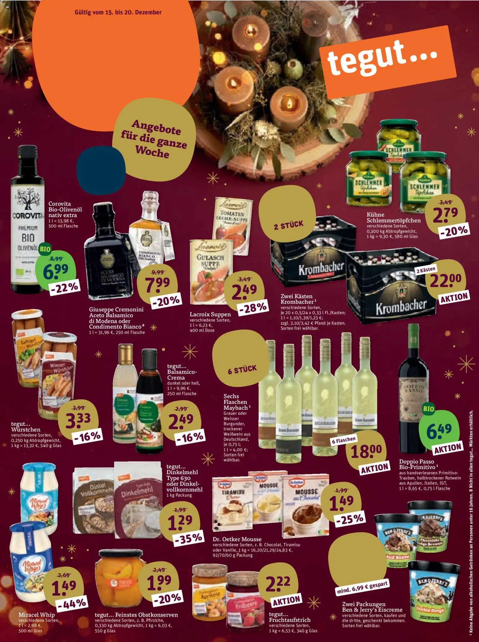 Tegut Prospekt – gültig ab 15.12.2025 | Seite: 1