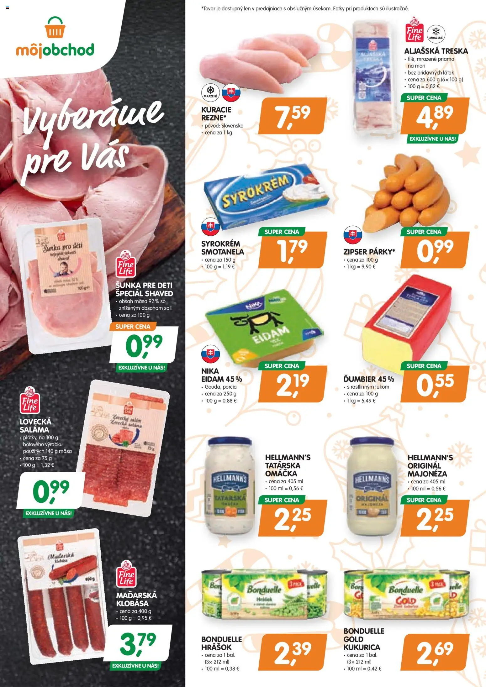 Nové Môj obchod akcie – leták je platný od 21.11.2025 | Strana: 4