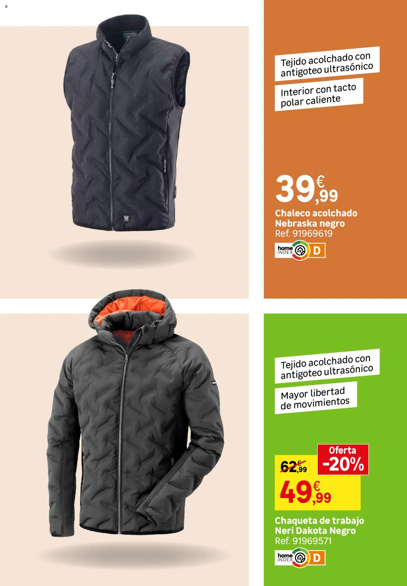 Leroy Merlin catálogo │ válido desde el 02.12.2025 | Página: 59 | Productos: Chaleco, Chaqueta