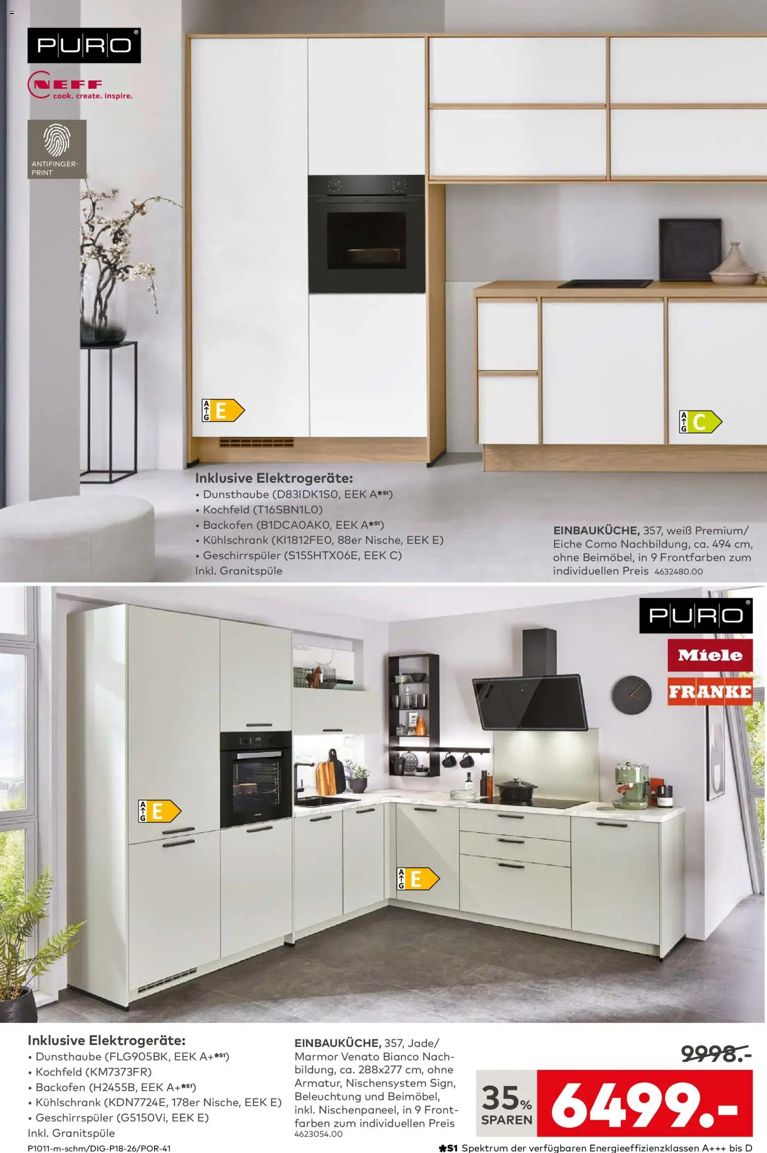 Porta! Küchentester gesucht! Berlin – gültig ab 19.04.2026 | Seite: 6 | Produkte: Miele, Kühlschrank, Kochfeld, Backofen