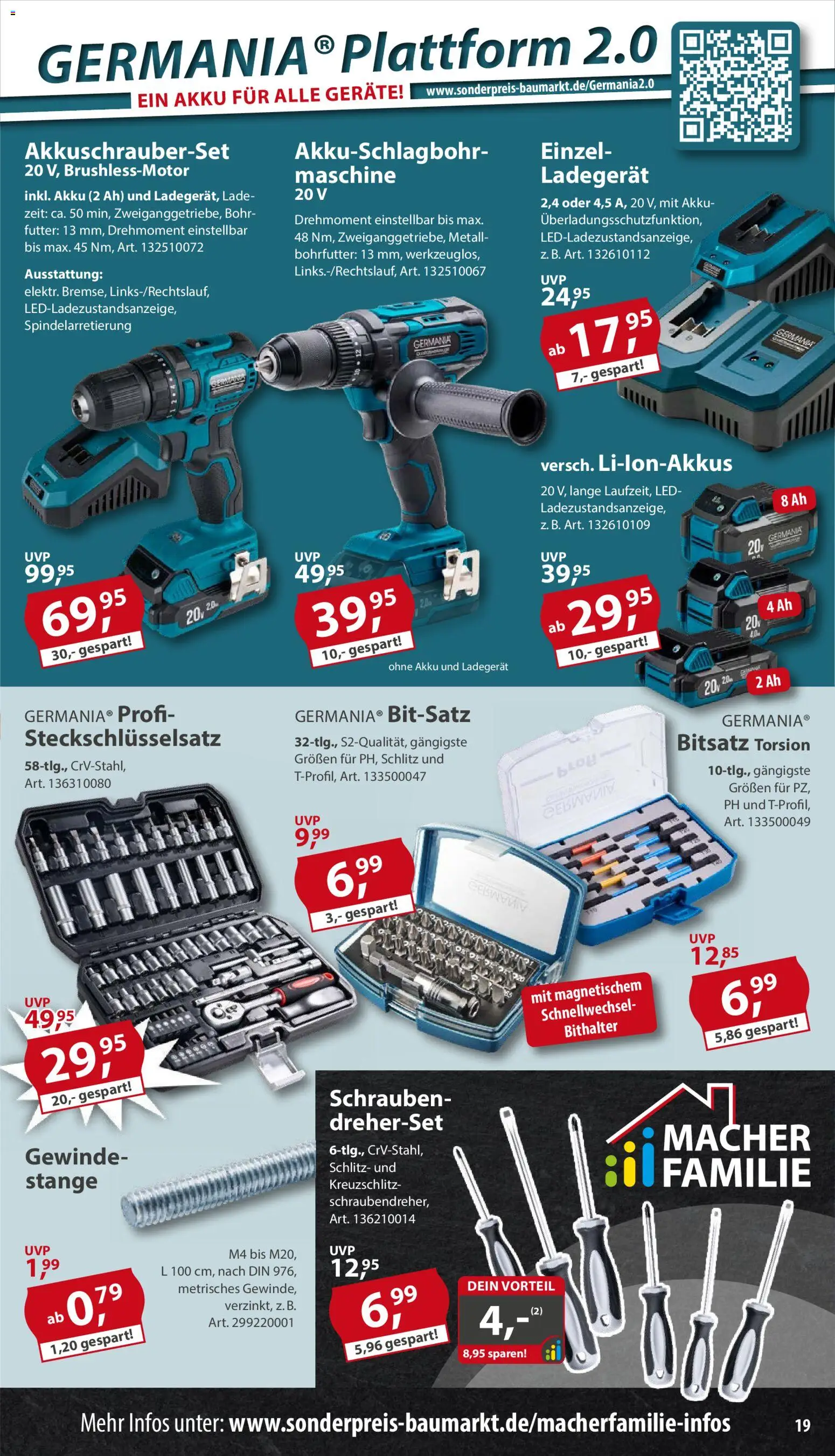 Sonderpreis Baumarkt Prospekt 	 – gültig ab 27.12.2025 | Seite: 19 | Produkte: Ladegerät