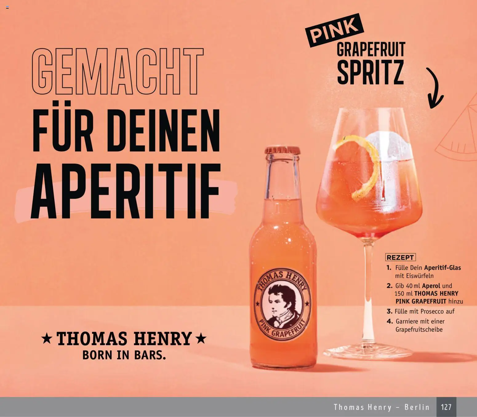 Edeka Struve Wein– und Spirituosen – gültig ab 14.11.2025 | Seite: 127 | Produkte: Grapefruit, Prosecco, Aperol
