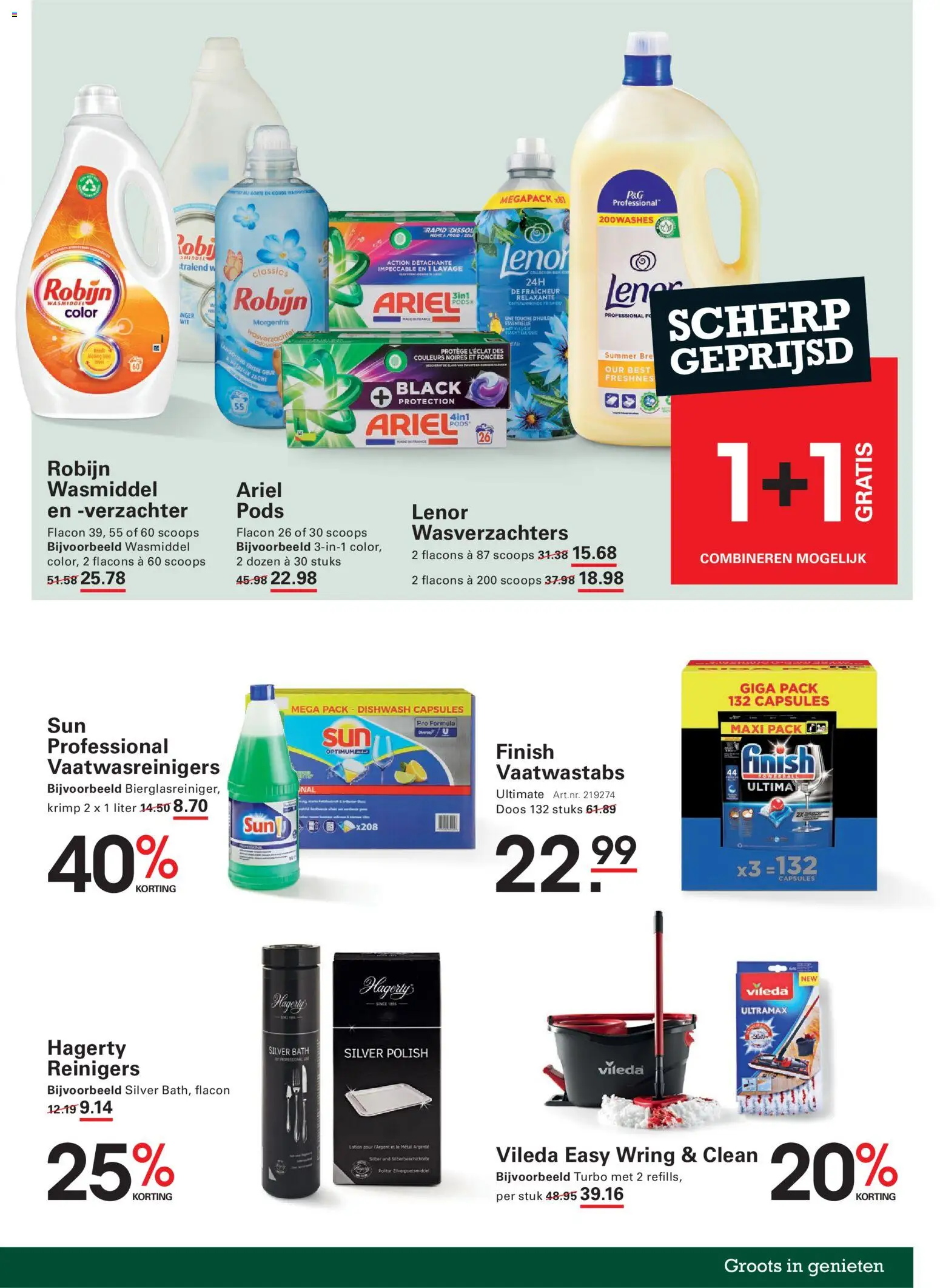 {H1} | Pagina: 11 | Producten: Wasmiddel, Wasverzachter, Robijn, Geur