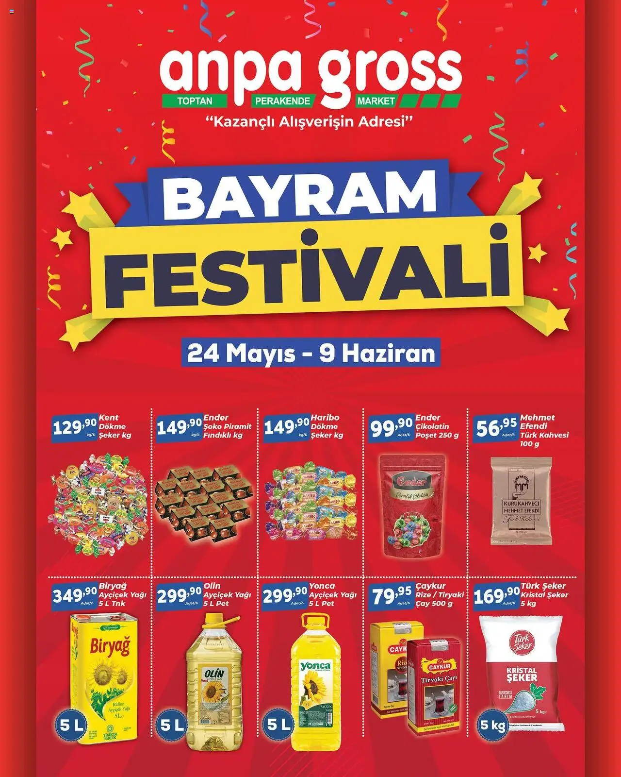 Anpa Gross Katalog - 24.05.2025 tarihinden itibaren geçerlidir | Sayfa: 1 | Ürünler: Çay, Şeker