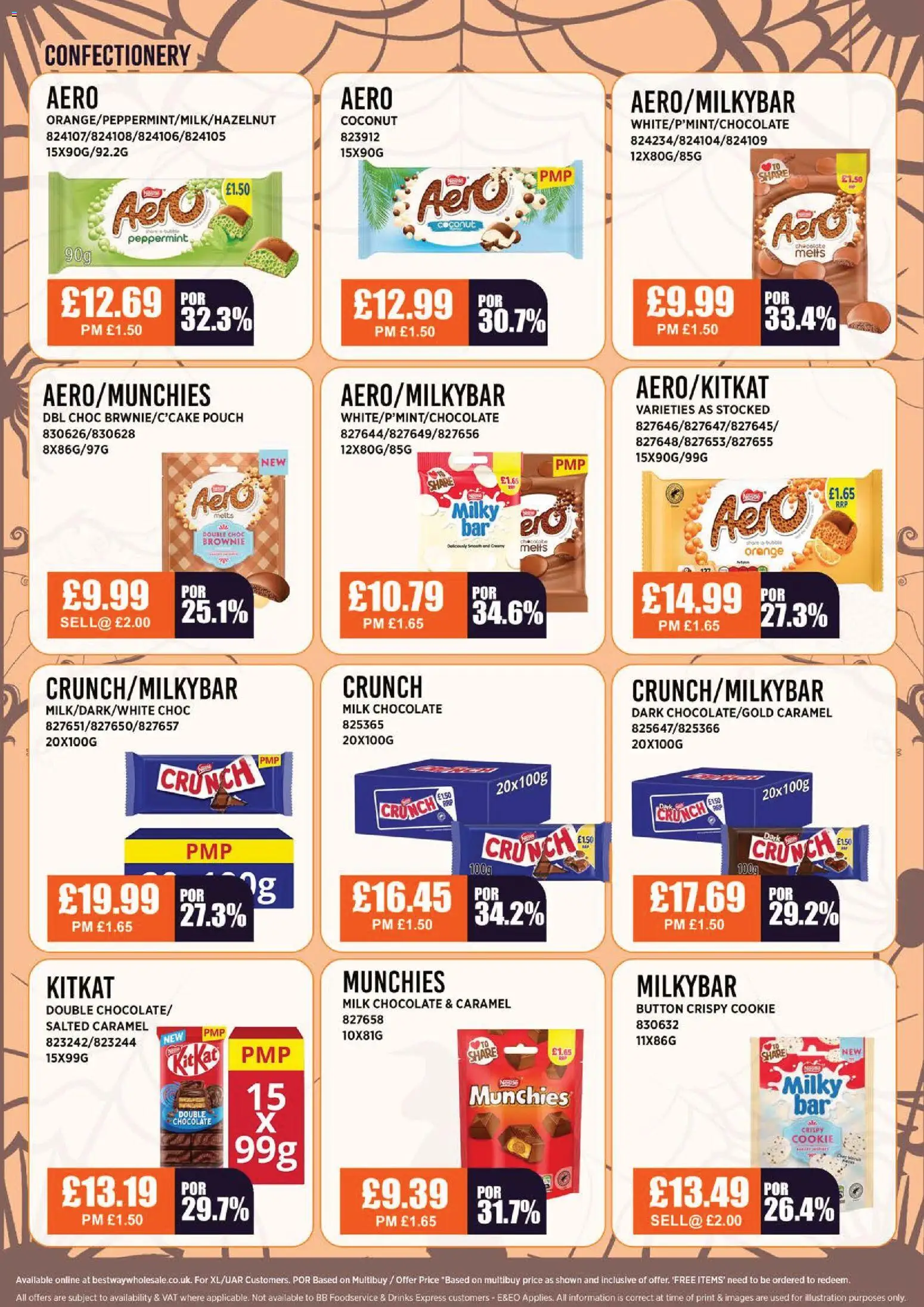 {H1} | Page: 15 | Products: Milk, Chocolate, Agrafeuse, Coconut