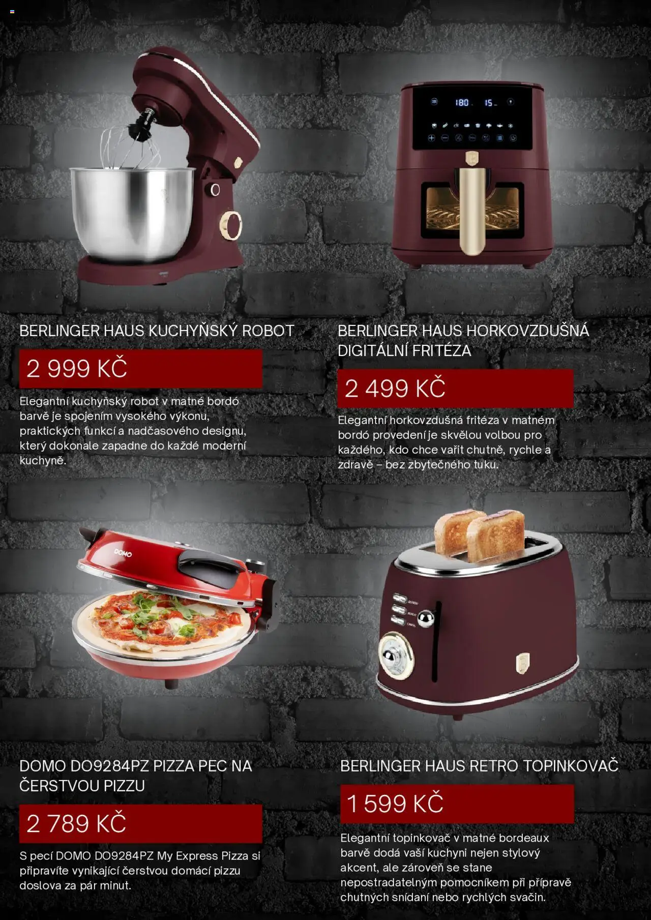 4home.cz nabídka od 20.08.2025 | Strana: 5 | Produkty: Kuchyňský robot, Robot, Fritéza, Horkovzdušná fritéza