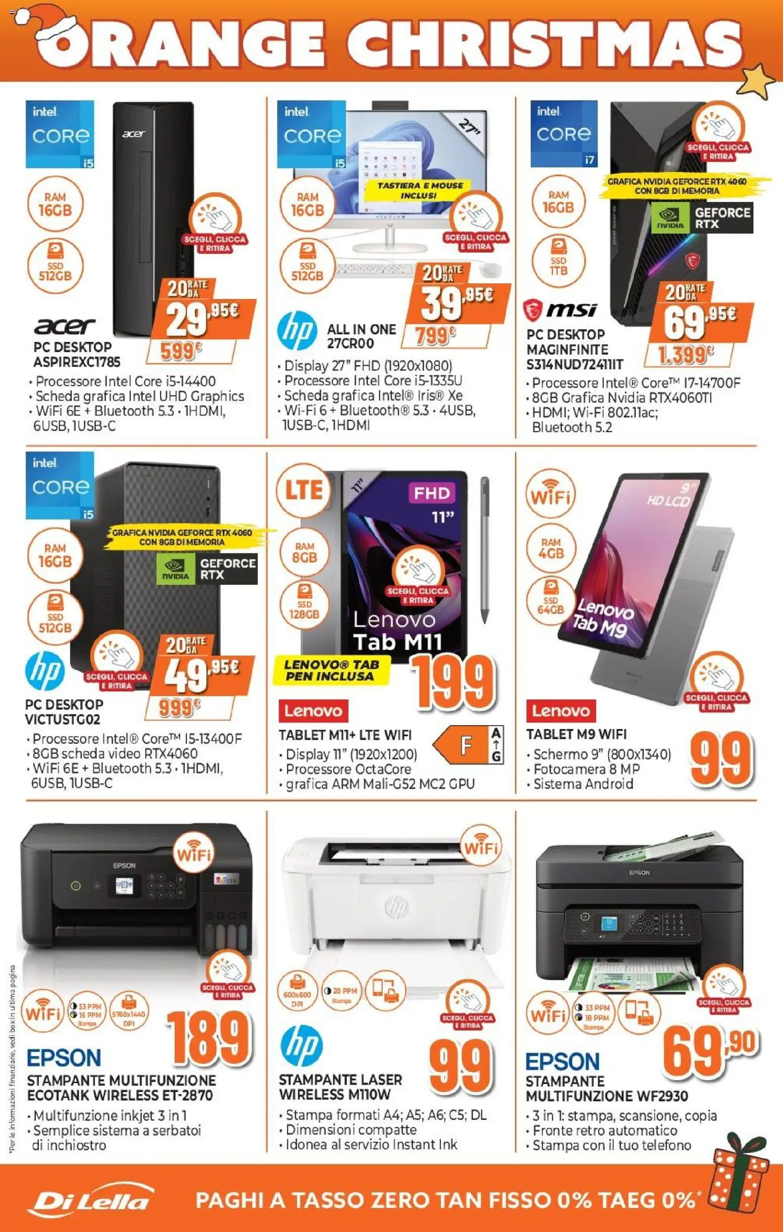 Volantino Expert del 02.12.2025 | Pagina: 7 | Prodotti: Telefono, PC, Stampante, Tastiera