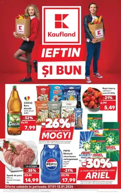 Ofertele Kaufland valabile de la 07.01.2026