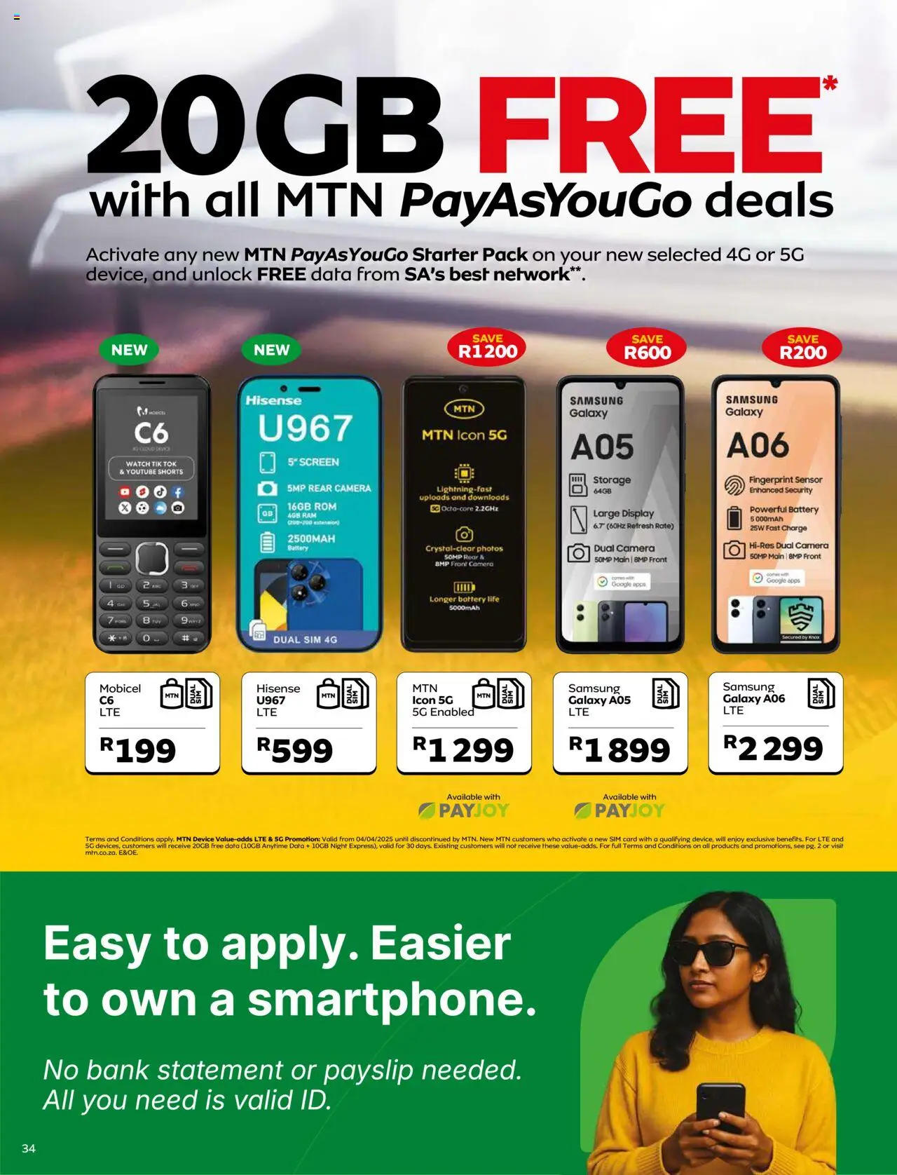 MTN Deals │ valid from 07.07.2025 | Page: 36 | Products: Sim, Watch, Camera, Battery