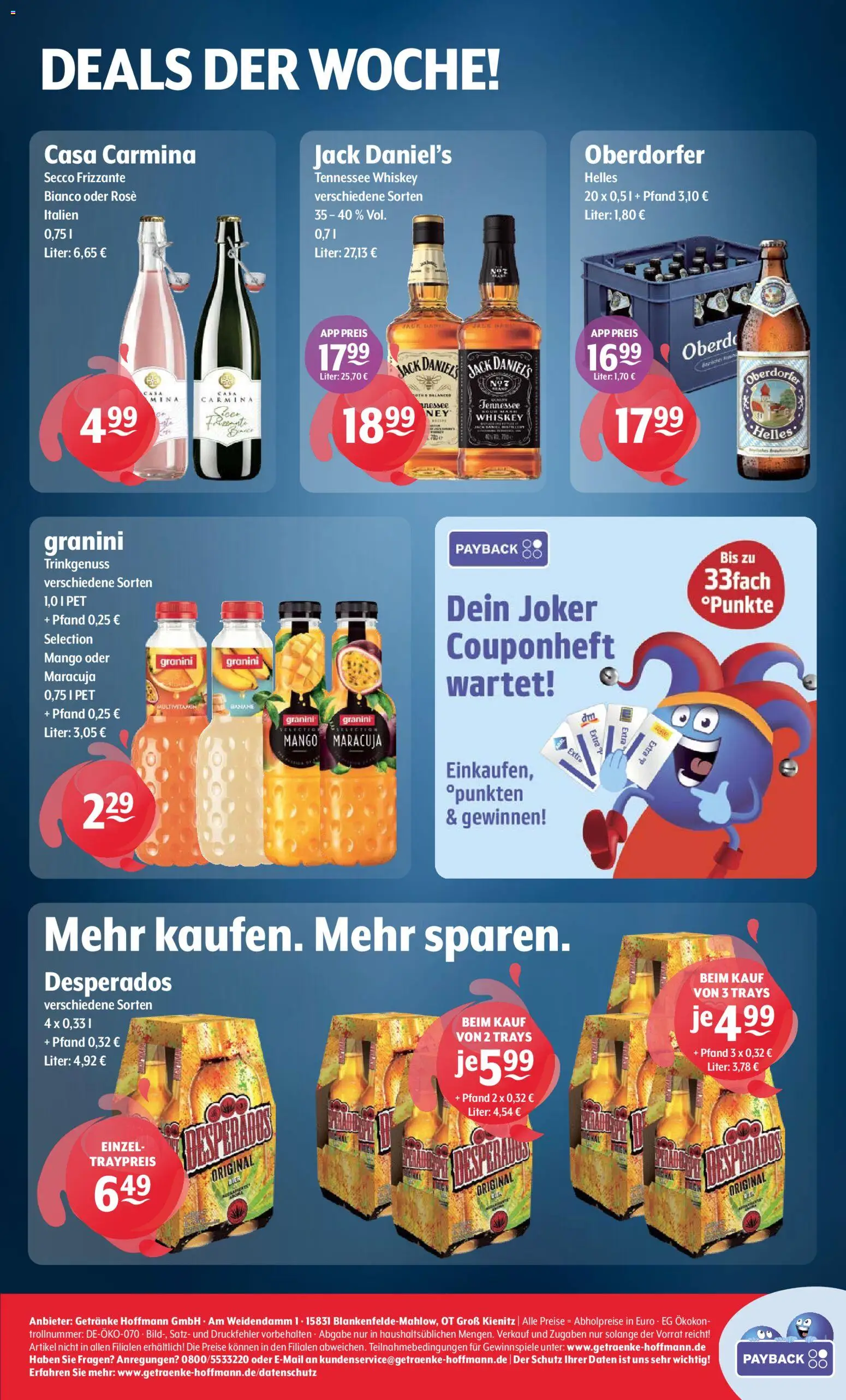 Getränke Hoffmann Prospekt 	 – gültig ab 27.10.2025 | Seite: 8