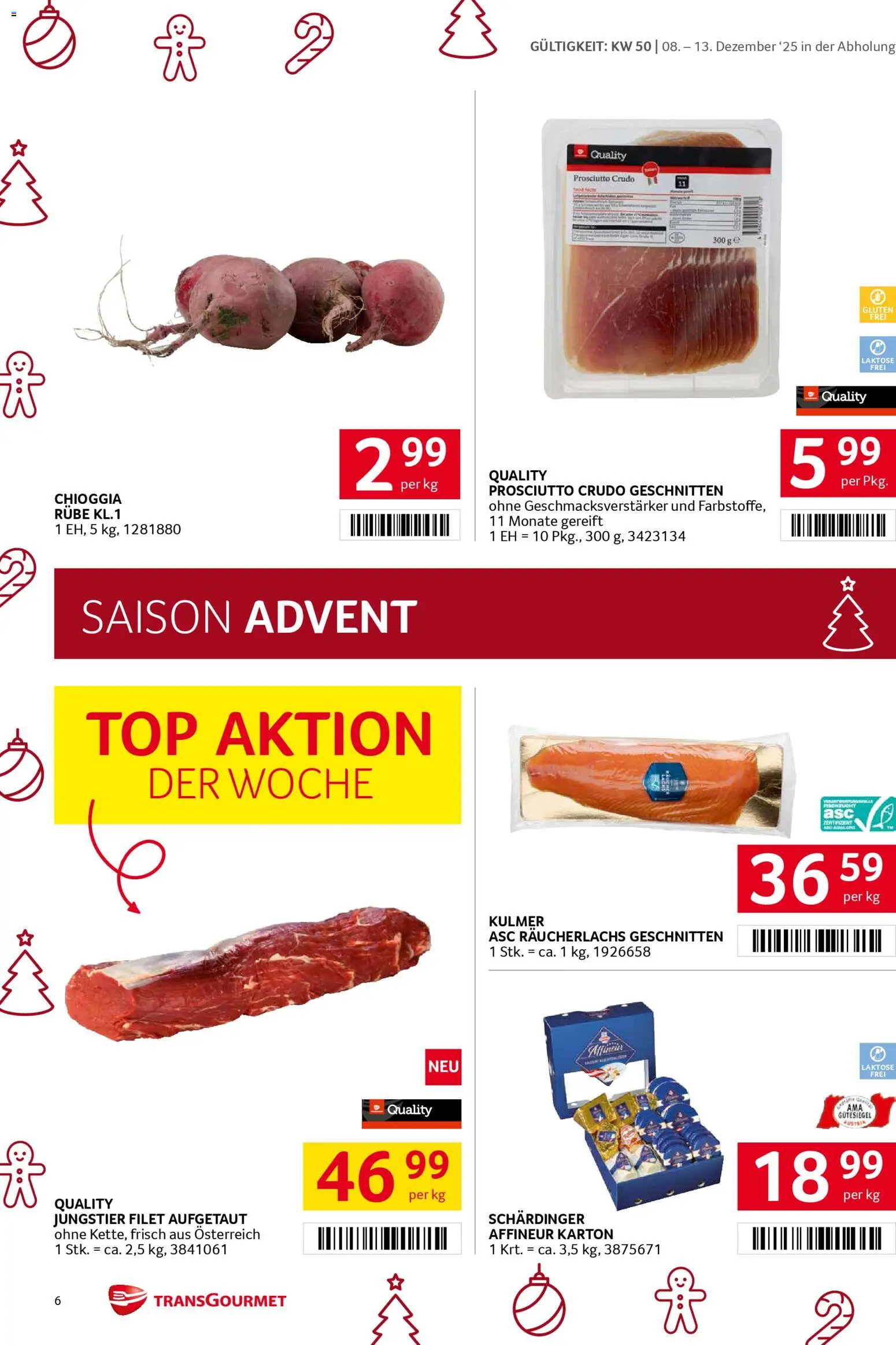 Transgourmet Flugblatt gültig ab 08.12.2025 | Seite: 6