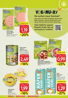 Spar Flugblatt ab 02.01.2026 gültig | Seite: 13 | Produkte: Erdbeeren, Wurst, Erbsen