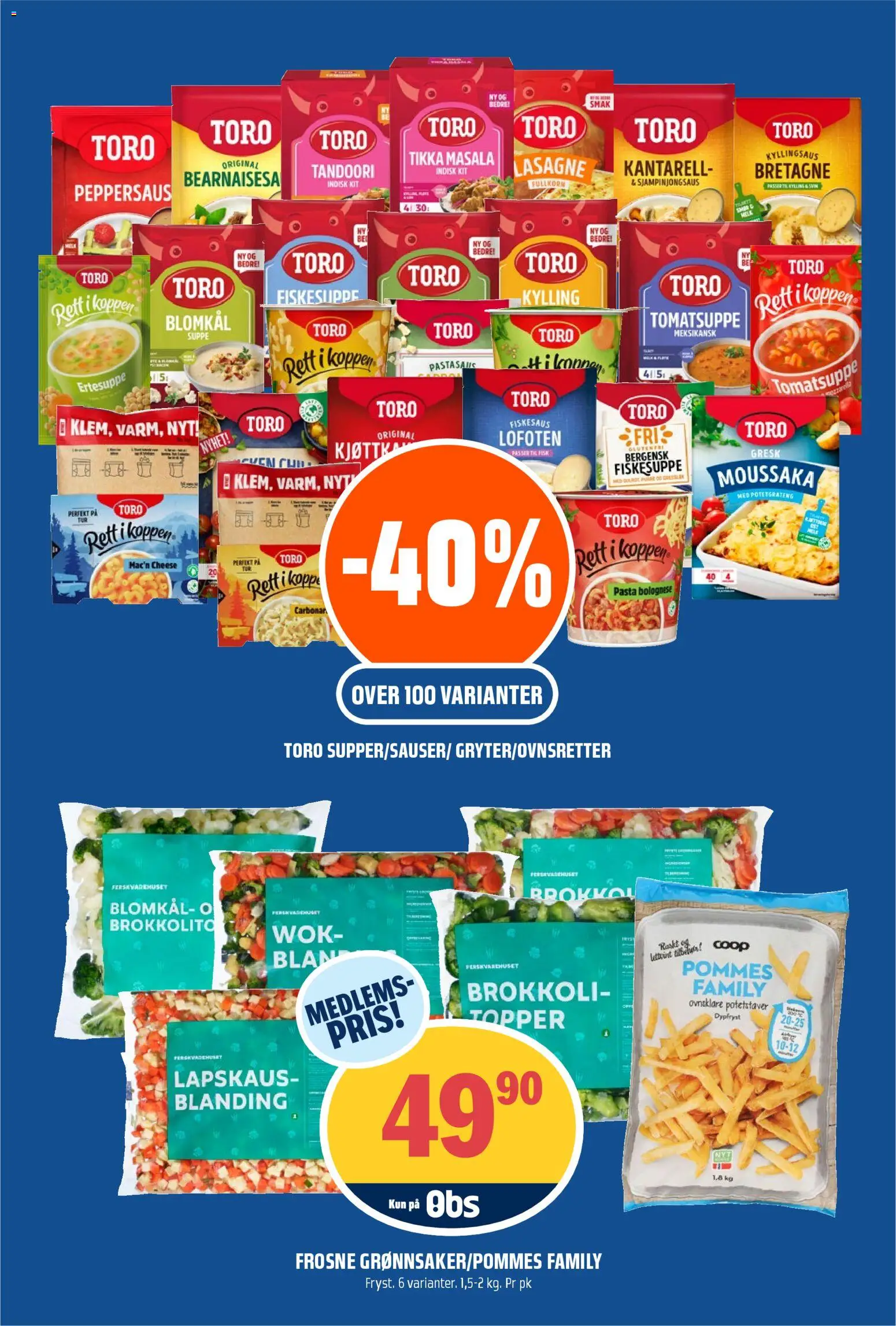 {H1} | Side: 12 | Produkter: Hvedemel, Față de masă, Brokkoli, Matriță