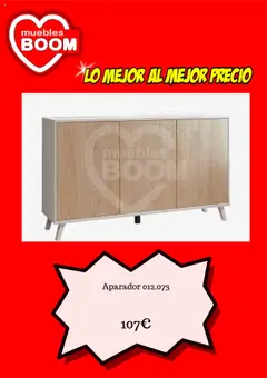 Vista previa Muebles Boom folleto válido desde el 01.10.2025 | Página: 8 | Productos: Muebles, Aparador