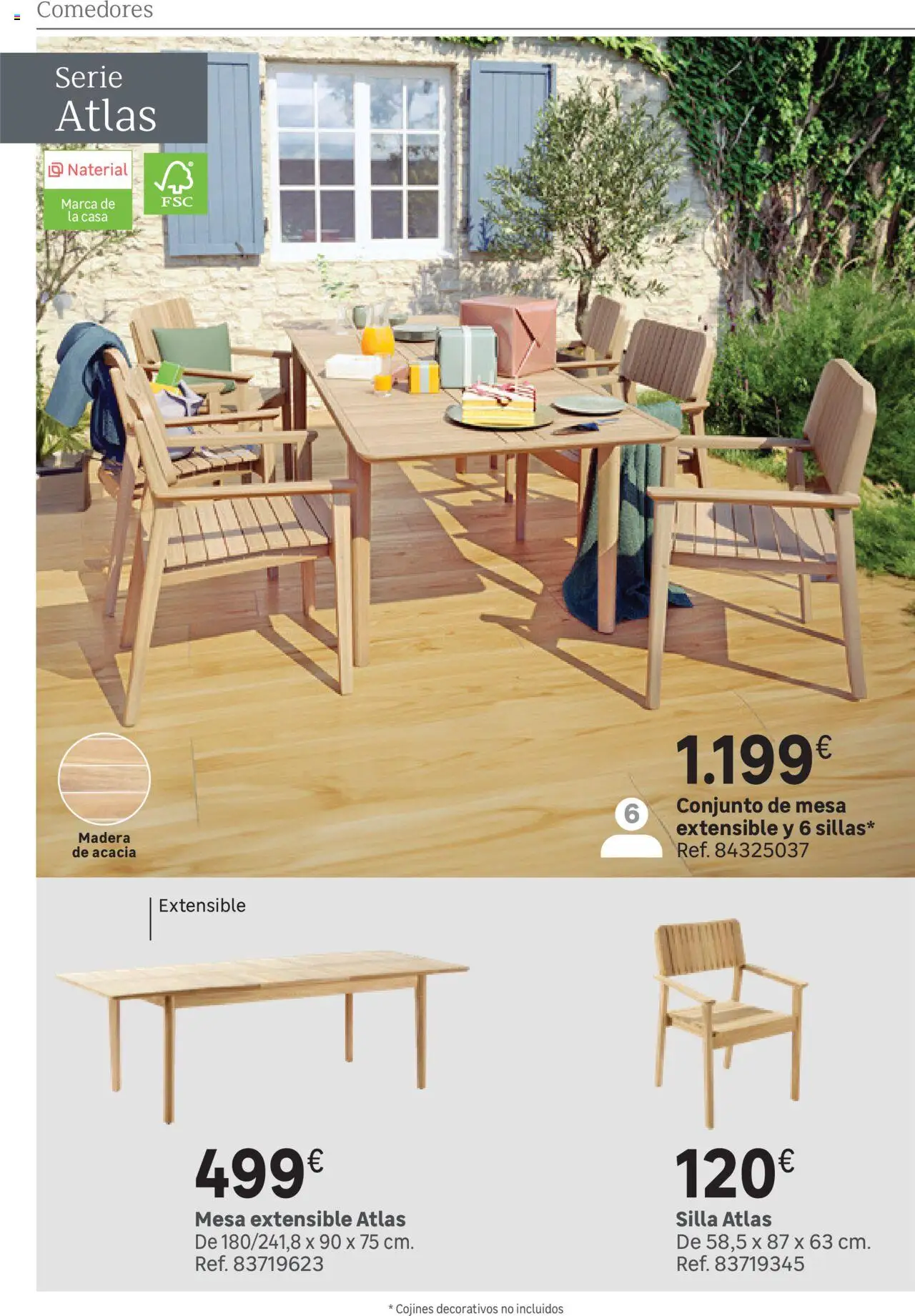 Leroy Merlin catálogo │ válido desde el 25.03.2025 | Página: 65 | Productos: Mesa extensible, Mesa, Silla