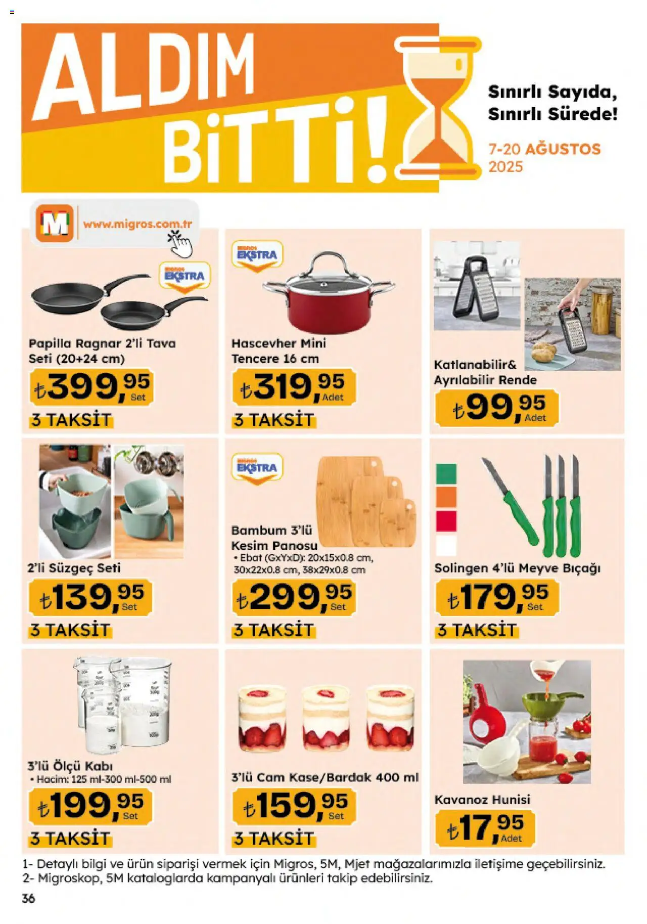 Migros Katalog - 5M Migroskop Dijital - 07.08.2025 tarihinden itibaren geçerlidir | Sayfa: 126 | Ürünler: Rende, Meyve