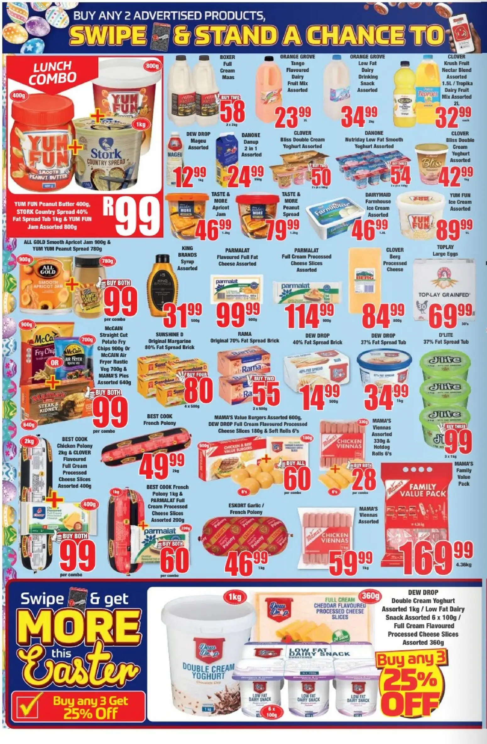 New Boxer catalogue – valid from 23.03.2026 | Page: 4 | Products: Cheese, Polony, Chicken, Fat spread