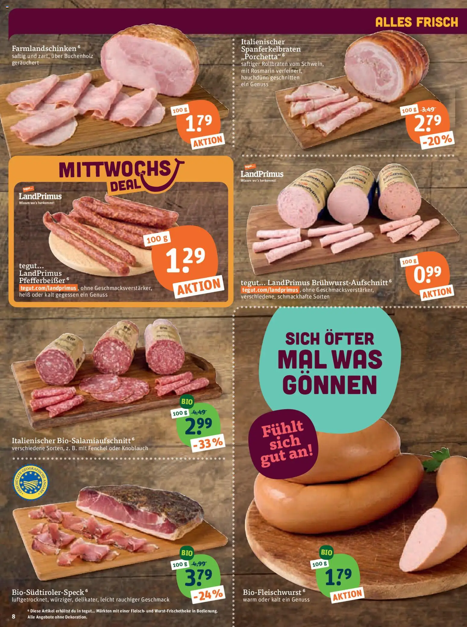 Tegut Prospekt 	 – gültig ab 10.04.2026 | Seite: 10 | Produkte: Knoblauch, Fleisch