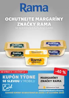 Náhled letáku Rama, Margaríny značky Rama od 21.01.2026 | Strana: 6 | Produkty: Rama