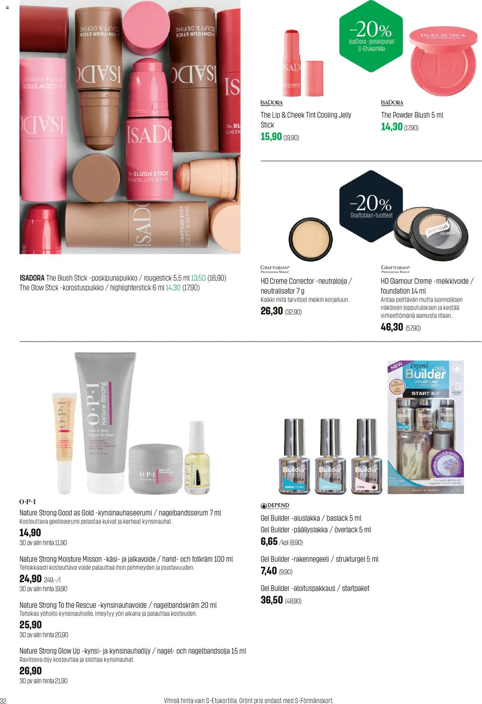 Sokos tarjoukset – voimassa 26.01.2026 alkaen | Sivu: 32 | Tuotteet: Jalkavoide, Öljy