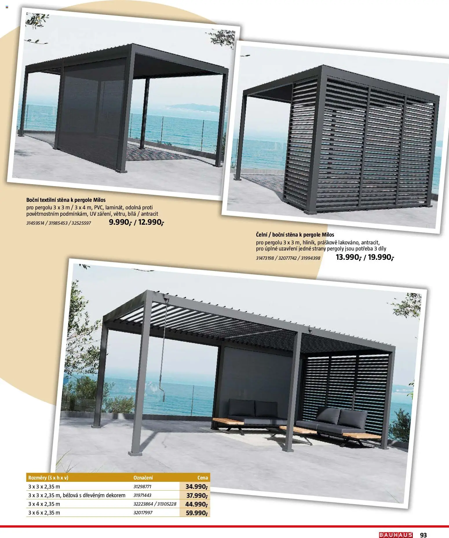 Bauhaus katalog Záhradní nábytek od 08.04.2026 | Strana: 93