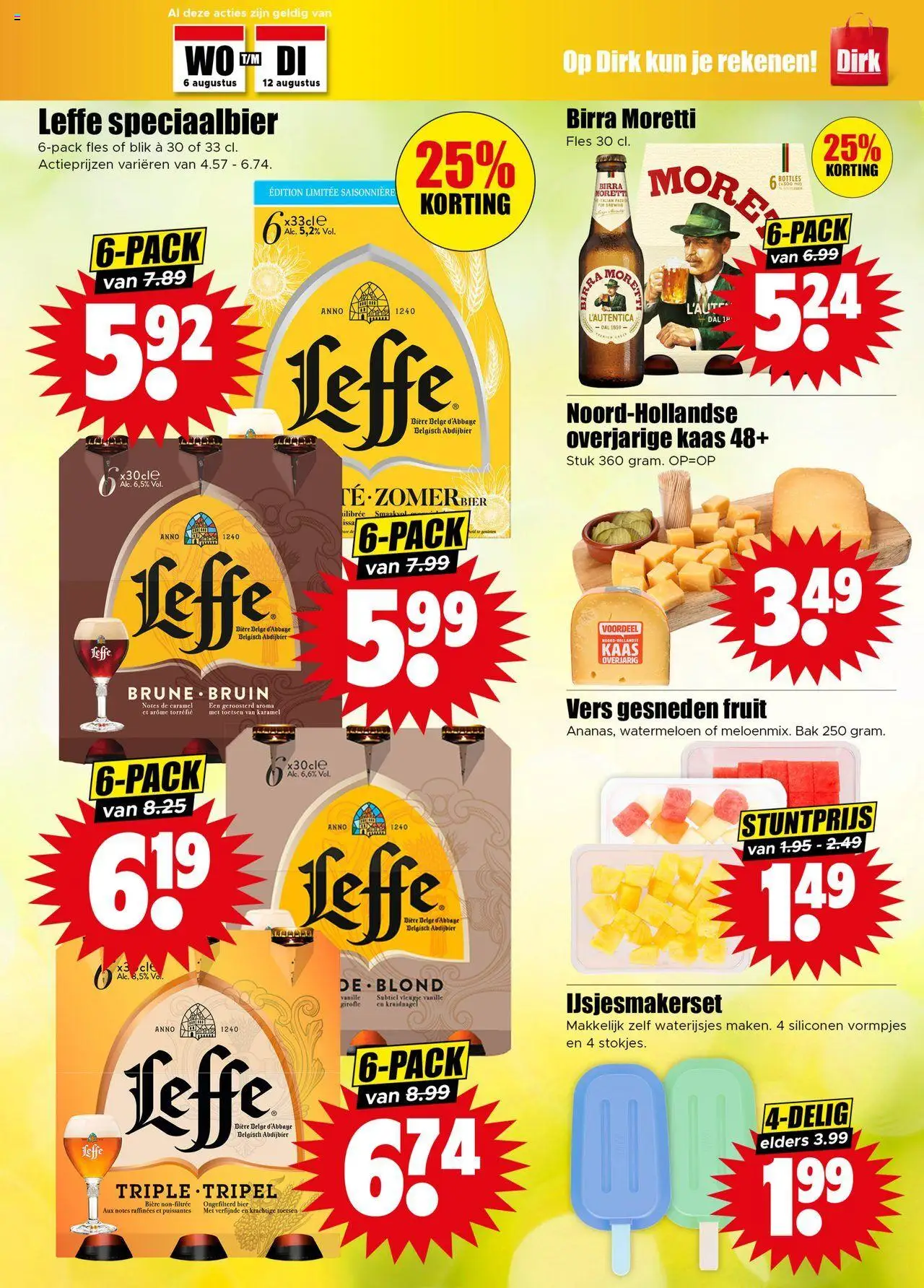  | Pagina: 7 | Producten: Bier, Fles, Brownie, Watermeloen