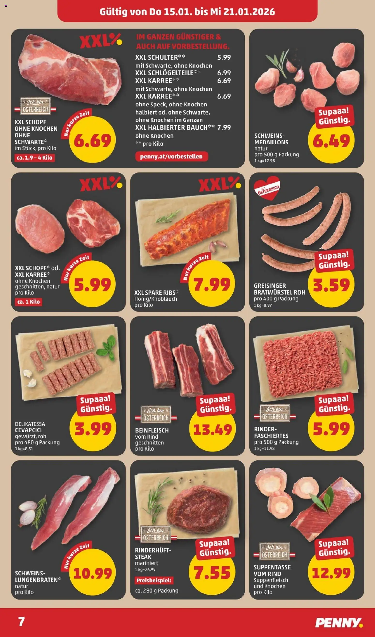 Penny Markt Flugblatt gültig ab 15.01.2026 | Seite: 7