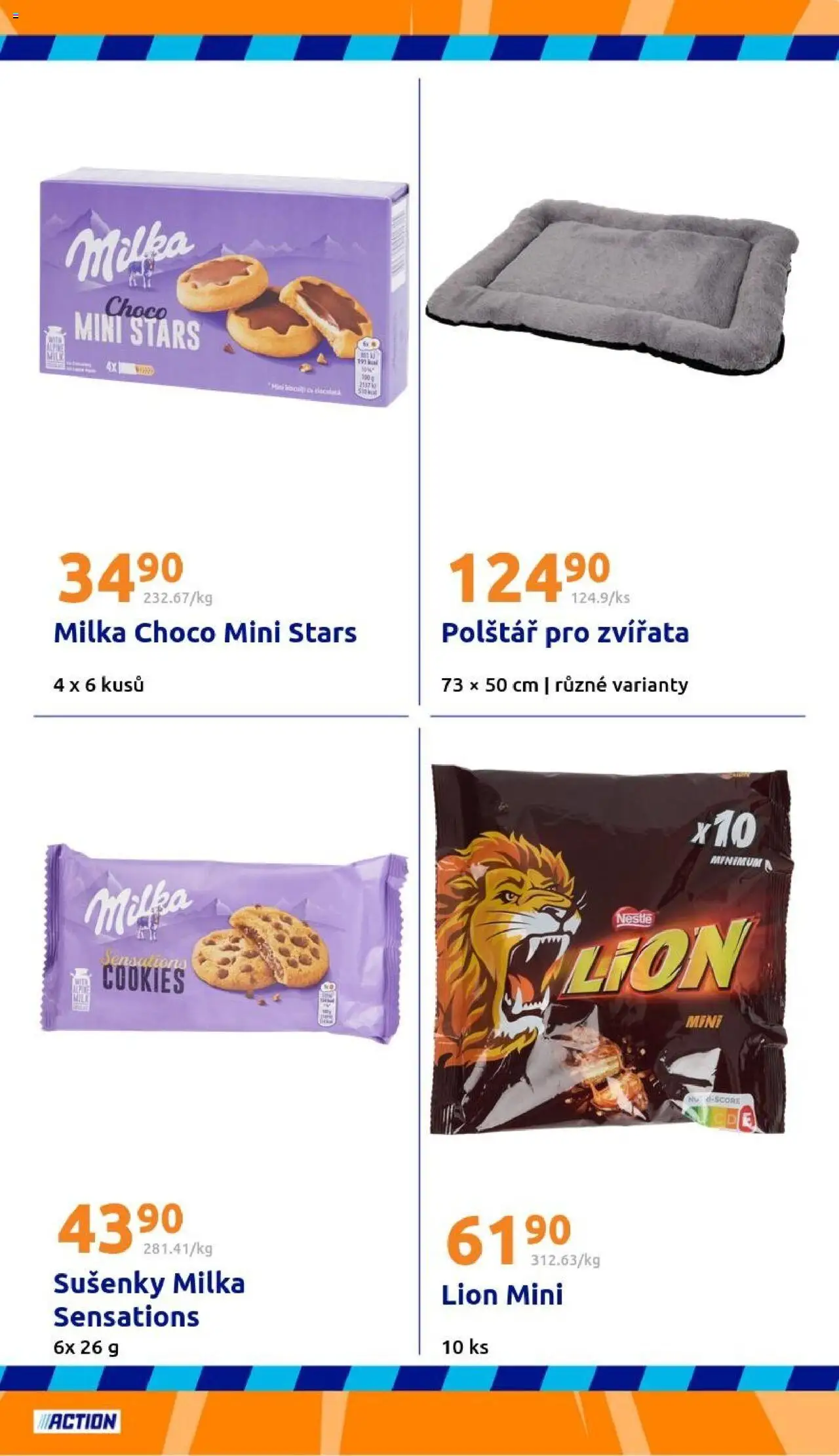Action leták od 24.09.2025 | Strana: 21 | Produkty: Milka, Cookies, Polštář, Sušenky