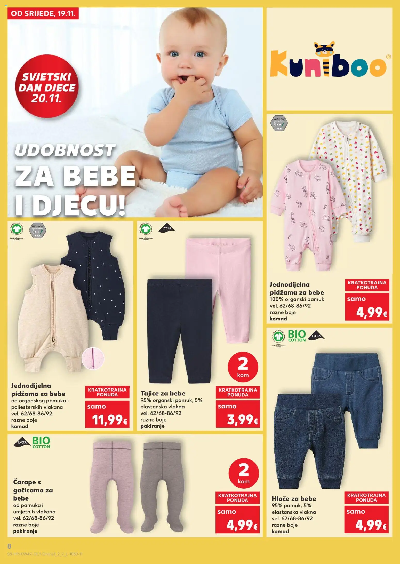 Kaufland HR akciós ujság - amely érvényes a következő dátumtól: 19.11.2025 | Oldal: 8