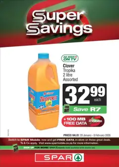 Superspar specials catalogue – valid from 20.01.2026