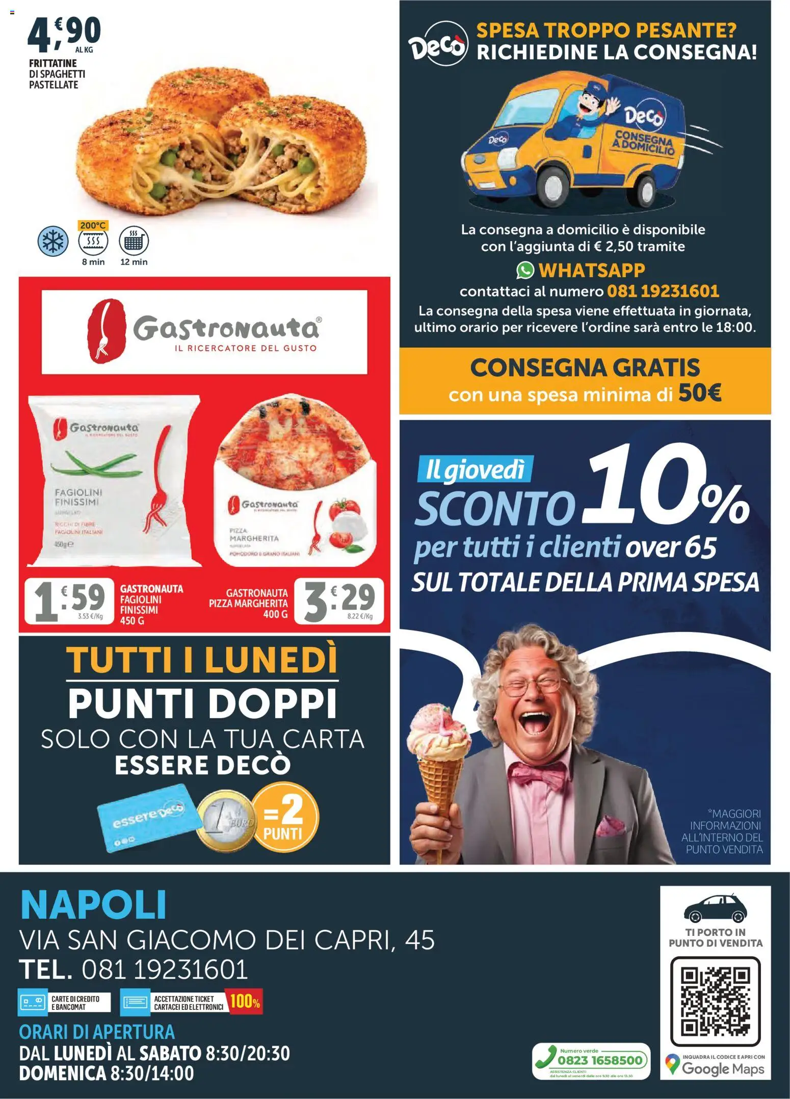 Volantino Decò del 09.04.2026 | Pagina: 8 | Prodotti: Pizza, Pomodoro, Fagiolini