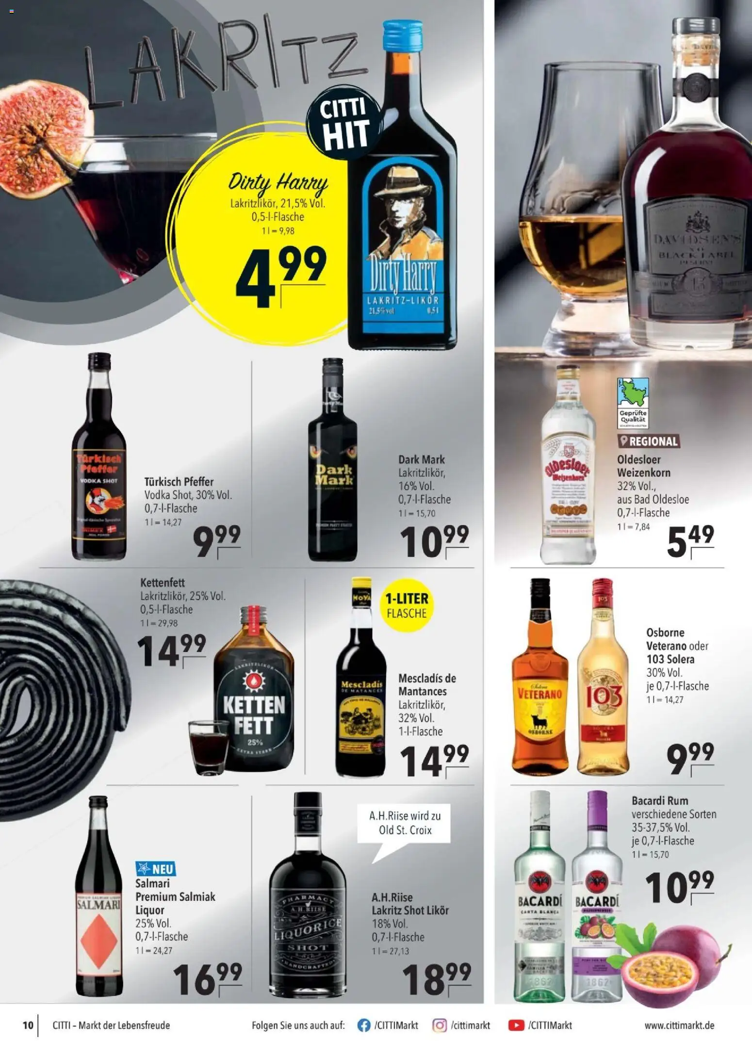 CITTI tilbudsavis – gyldig fra 18.02.2026 | Side: 10 | Produkter: Vodka, Bad