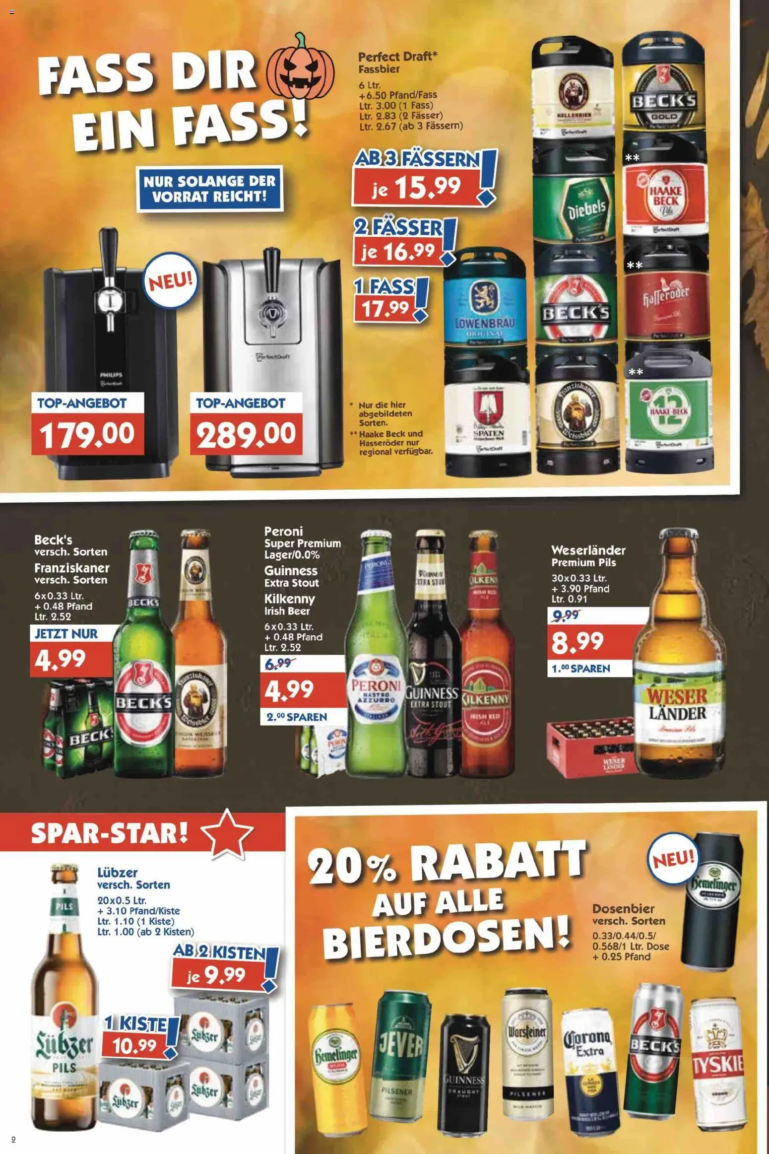HOL’AB! Prospekt – gültig ab 27.10.2025 | Seite: 2 | Produkte: Philips, Dosenbier, Hasseröder, Lubzer