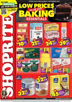 Shoprite specials catalogue – valid from 20.10.2025
