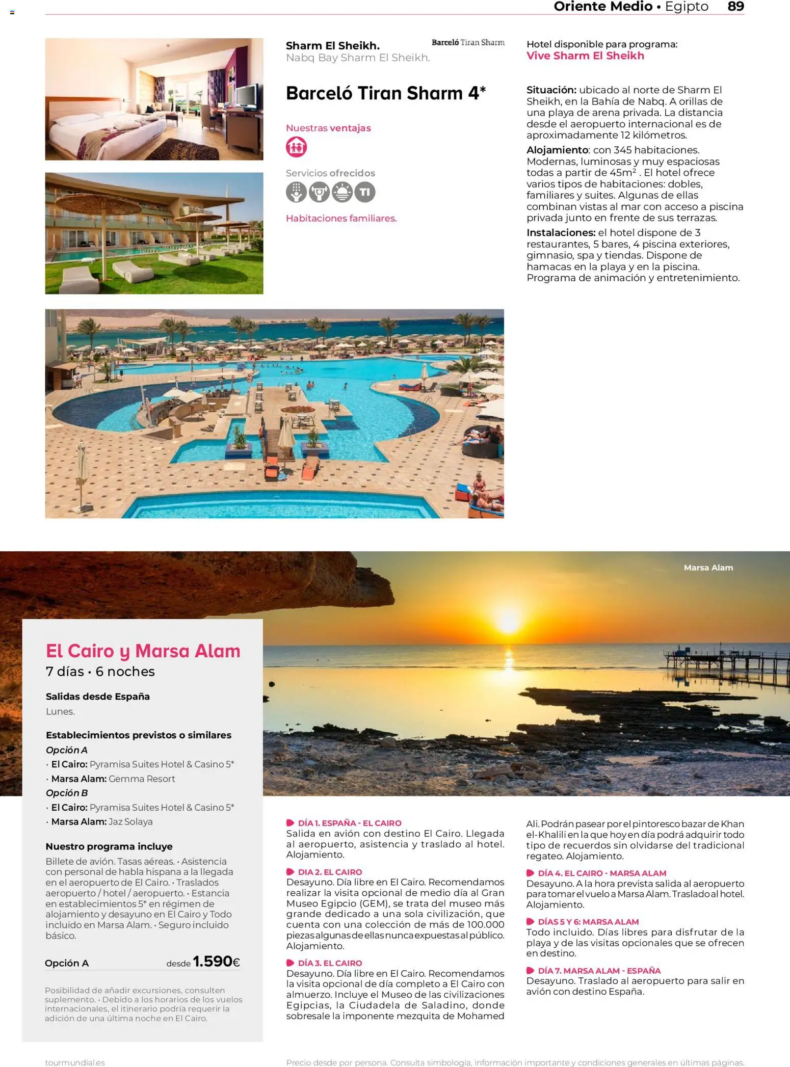 Viajes El Corte Inglés Africa y Oriente Medio │ válido desde el 01.01.2026 | Página: 89