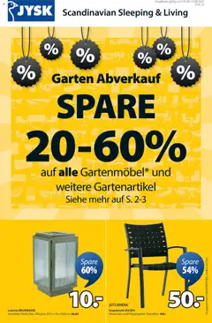 Vorschau von dem Prospekt - JYSK Aktionen ab 05.08.2025