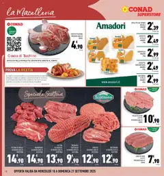 Volantino Conad del 10.09.2025 | Pagina: 10 | Prodotti: Patate, Tacchino, Carote, Forno