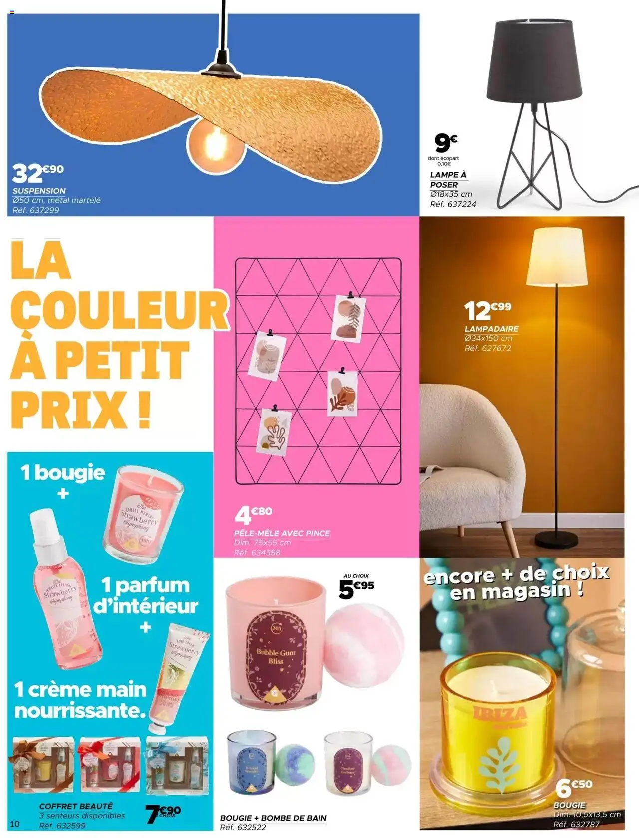  | Page: 10 | Produits: Lampadaire, Parfum, Lampe, Crème
