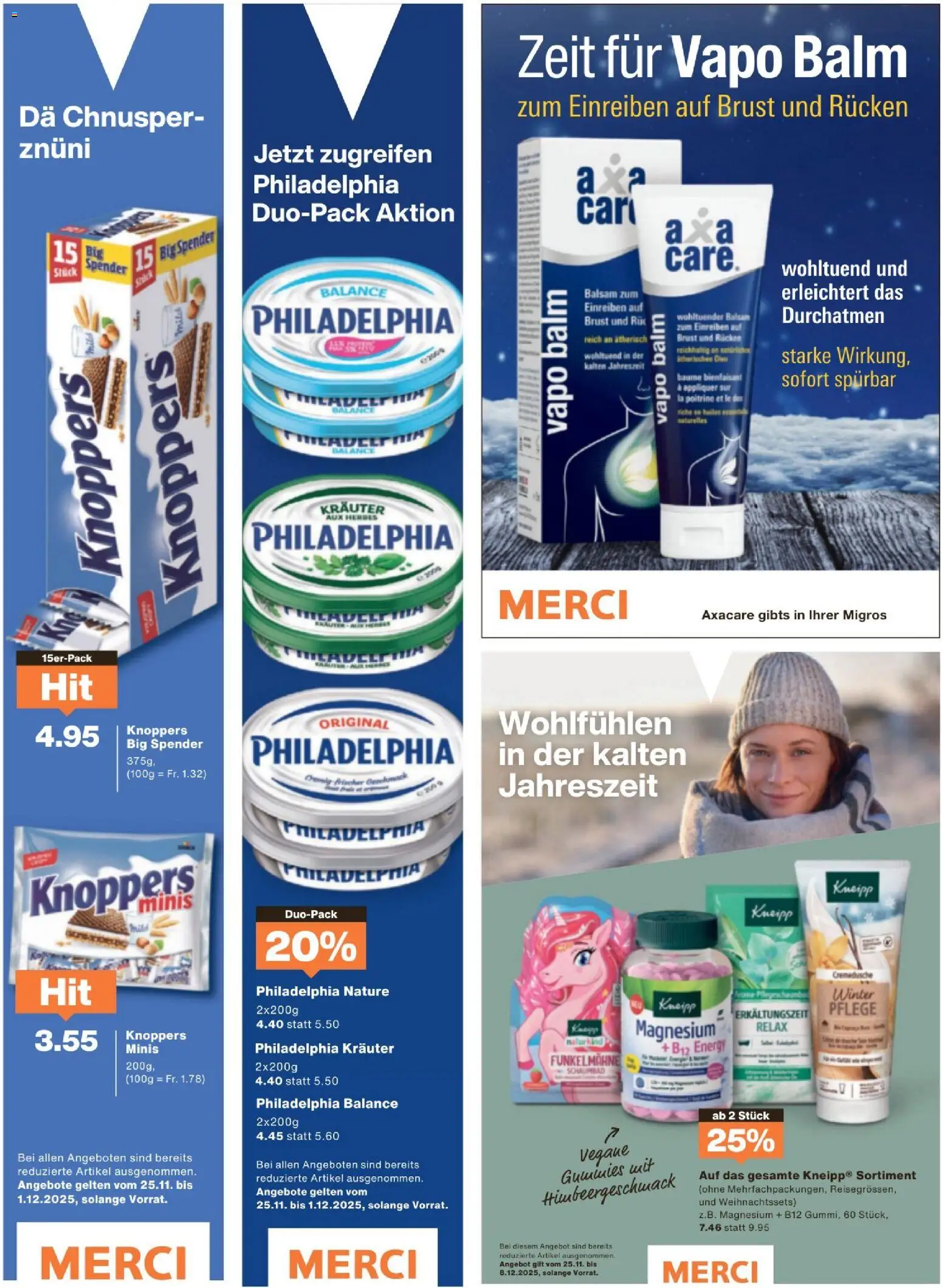 Migros Magazin – gültig ab 24.11.2025 | Seite: 78 | Produkte: Milch